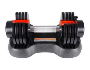 Kurzhantel - verstellbare Hantel,  Gewichte (11,3KG - 25 LBS)